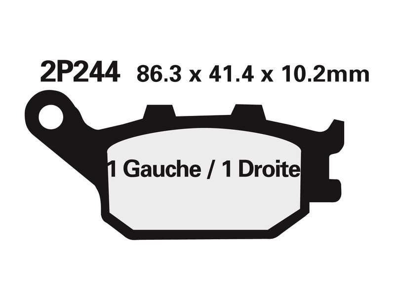 Yamaha MT -07 RM04 [Nissin] - Sinter metal brake pads