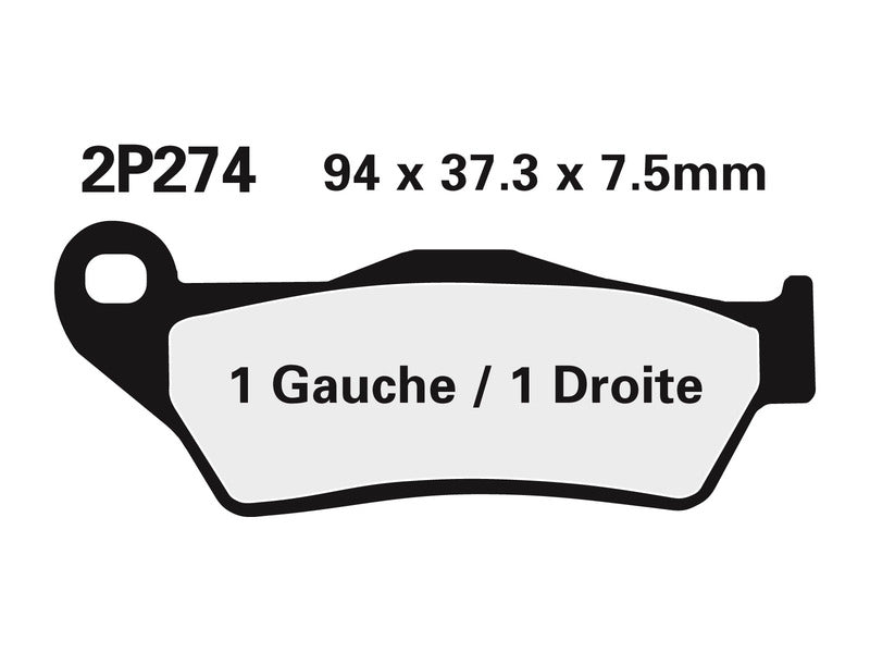 Husqvarna TE 610 [Nissin] - brake pads