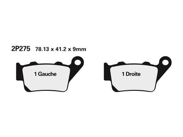 Harley -Davidson Pan America 1250 RA1250 [Nissin] - plaquettes de frein semi-métalliques