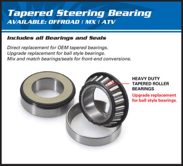 Ducati Monster 900 [ALL BALLS] - Kit steering head bearing for: DUCATI MONSTER 600/900 '93-01 / 750/900 SS '90-02 - 0