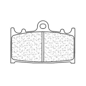 Suzuki Gsf 650 [CL BRAKES] - Racing sintered metal brake pads - 2251C60