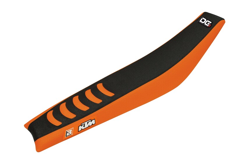 Ktm Exc 200 [BLACKBIRD] - Sitzüberzug Blackbird Double Grip 3 schwarz/orange KTM
