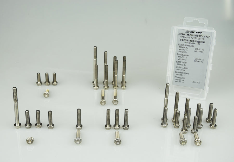 FANTIC XX 250 [2022-2026] - Motorschrauben-Kit Titan 43 Schrauben