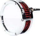 Harley-Davidson FXR 1340 Super Glide [1994] - BA air filter kit - Surface: Chrome-plated, Red - Image 6