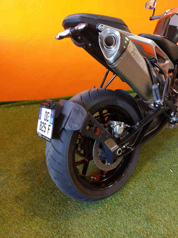 Ktm 890 Duke R [ACCESS DESIGN] - Kennzeichenhalter auf Radhöhe schwarz KTM Duke 790/890