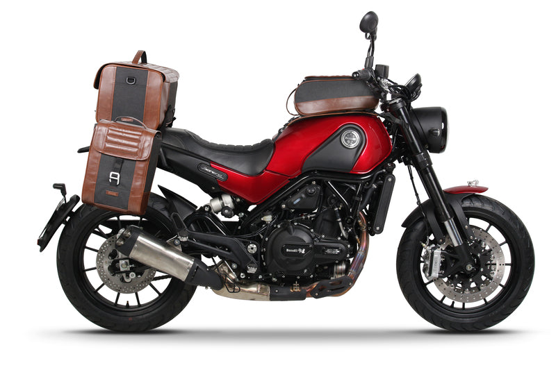 Benelli Leoncino 500 [SHAD] - Seitentaschen Halter Café Racer Benelli i
