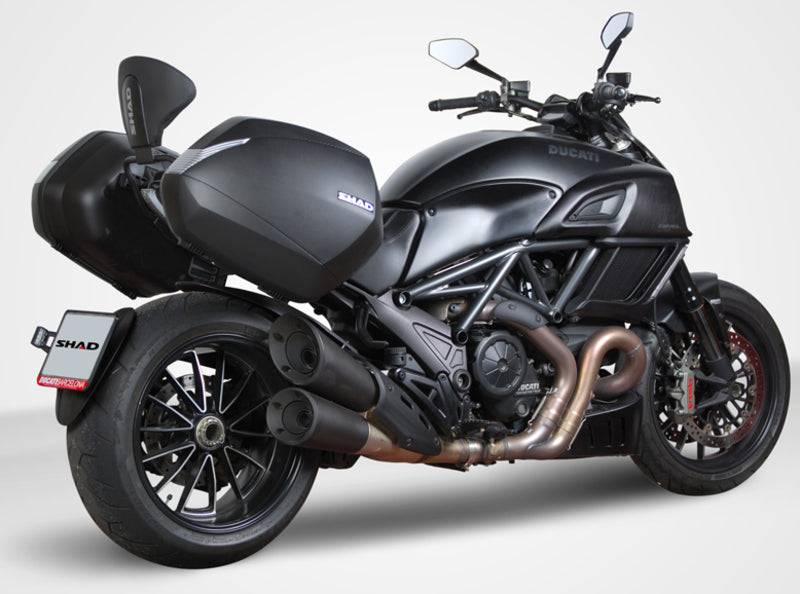 Ducati Diavel 1200 [SHAD] - Système de fixation du dossier