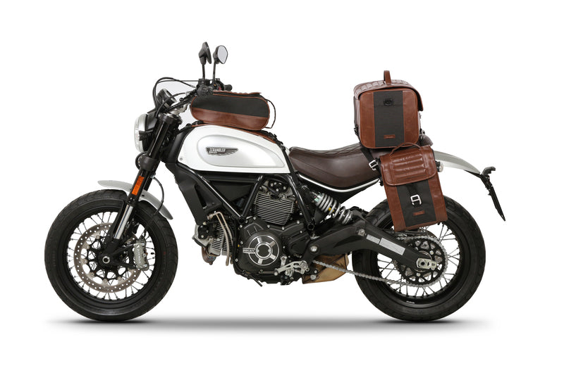 Ducati Scrambler 800 [SHAD] - Support de sacoche latérale Café Racer Ducati Scrambler