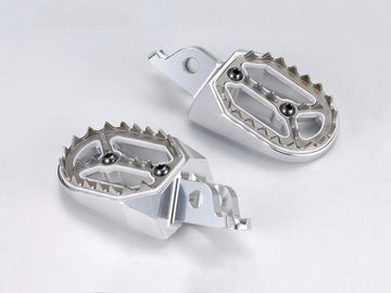 Honda Crf 300 Rally [BIHR] - Repose-pieds BIHR Evolution argent Honda