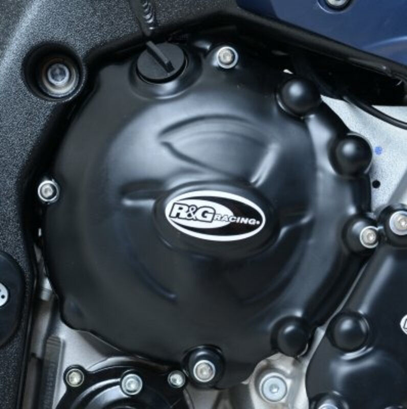Bmw HP4 ABS 0D01 [2012-2014] - Motorgehäusedeckelschutz-Set Schwarz BMW HP4/S1000R/RR