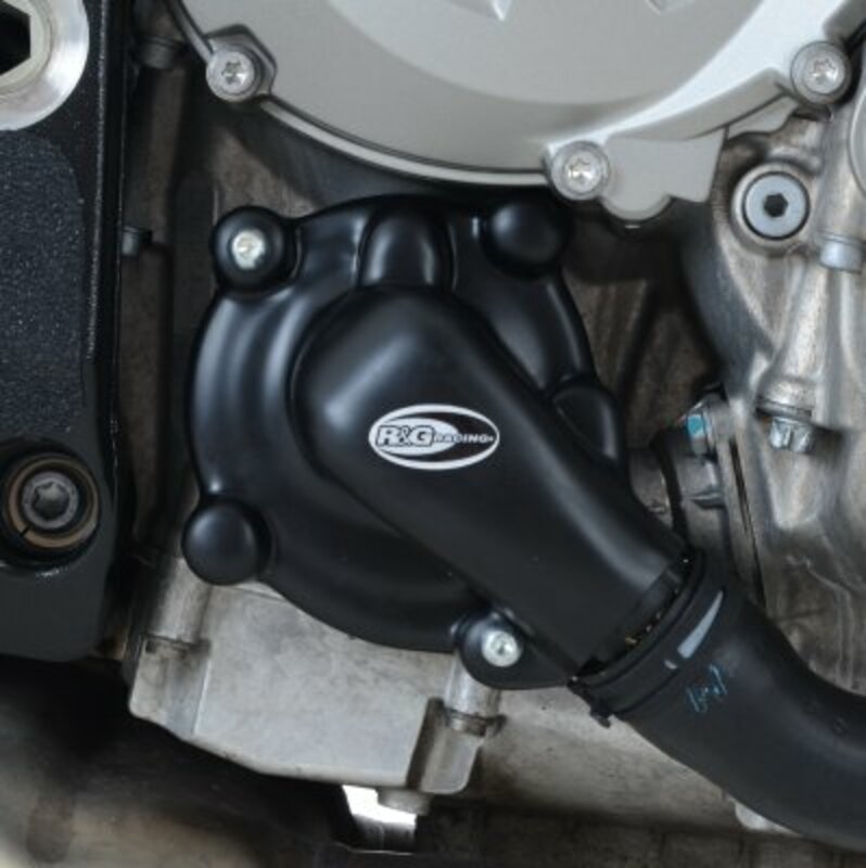 Bmw HP4 ABS 0D01 [2012-2014] - Motorgehäusedeckelschutz-Set Schwarz BMW HP4/S1000R/RR