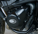 Kawasaki Z 800 Z800A [2013-2016] - Cache de protection de carter gauche noir Kawasaki Z800