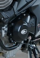 Kawasaki Z 800 E VERSION SPECIAL EDITION Z800E [2016] - Linker Kurbelgehäuseschutzdeckel Schwarz Kawasaki Z800