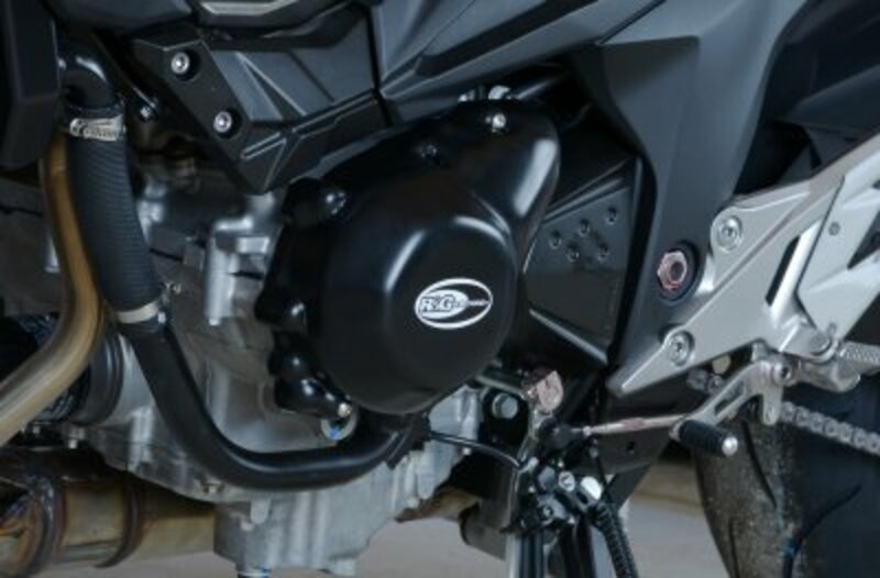 Kawasaki Z 800 E VERSION ABS Z800D [2013-2016] - Cache de protection de carter gauche noir Kawasaki Z800