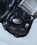 Yamaha MT-10 SP ABS RN45 [2017-2022] - Race Series Schwarz Rechts (Ölpumpe) Motorgehäusedeckelschutz Yamaha R1/R1M