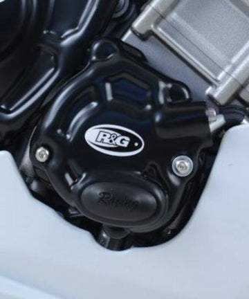 Yamaha MT-10 ABS RN45 [2016-2022] - Race Series Schwarz Rechts (Ölpumpe) Motorgehäusedeckelschutz Yamaha R1/R1M