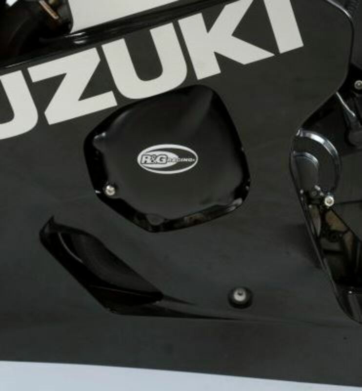 Suzuki GSX-R 600 SPECIAL EDITION [2004-2005] - Protecteur de carter moteur noir GSX-R600 (2 pièces)