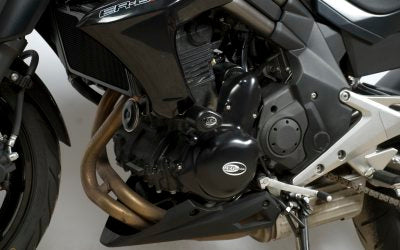 Kawasaki ER-6 N ER650E [2012-2016] - Aero-Crash-Protektoren Schwarz Kawasaki ER-6 N