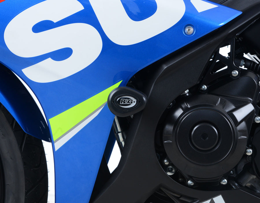 Suzuki GSX 250 R ABS Special Edition [2018-2020] - Aero Sturzpads schwarz (mit Bohrungsblende) Suzuki GSX250R