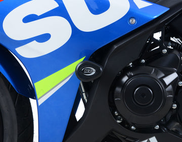 Suzuki GSX 250 R ABS [2018-2019] - Aero Sturzpads schwarz (mit Bohrungsblende) Suzuki GSX250R