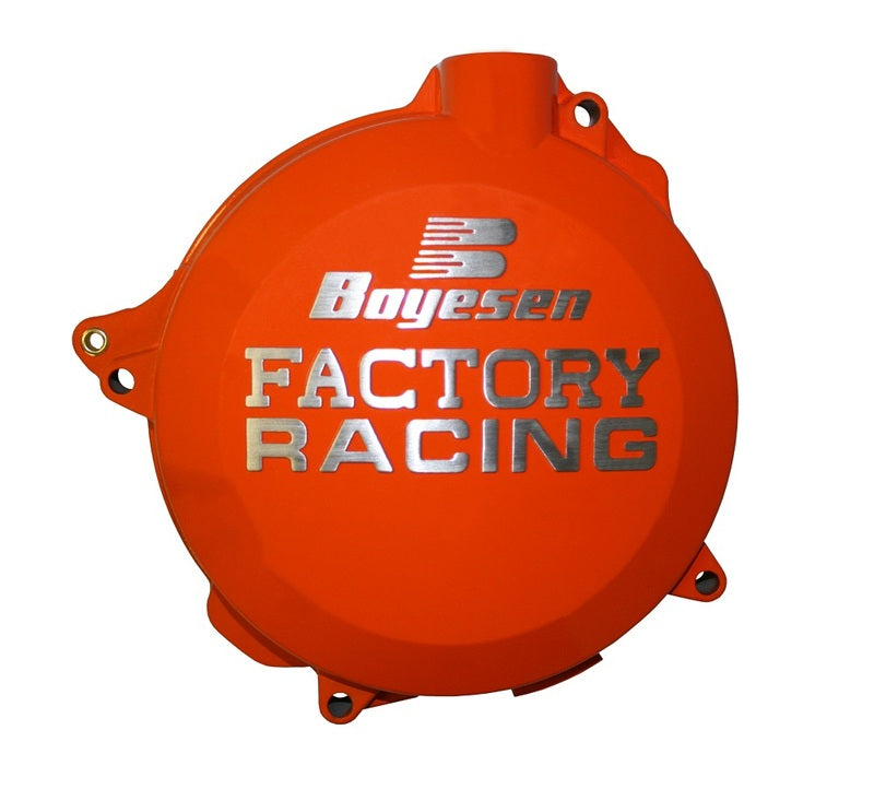 Husaberg Fe 501 [BOYESEN] - Cache d'embrayage Factory Racing orange KTM EXC450/500