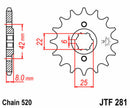 Honda XL 500 S [JT SPROCKETS] - Standard Stahlritzel-2