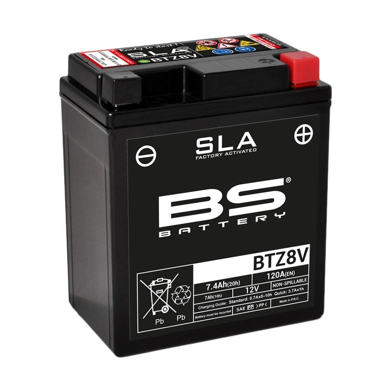 Honda Cl 500 [BS BATTERY] - SLA Wartungsfreie Batterie Werkseitig aktiviert - BTZ8V