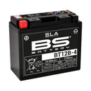 Yamaha Xvs 650 [BS BATTERY] - SLA Wartungsfreie Batterie Werkseitig aktiviert - BT12B-4