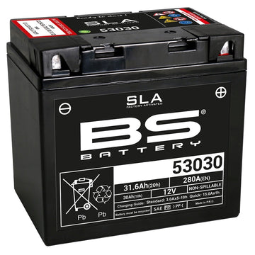 Moto Guzzi California Iii Vy Integrale [BS BATTERY] - SLA Wartungsfreie Batterie Werkseitig aktiviert - 53030