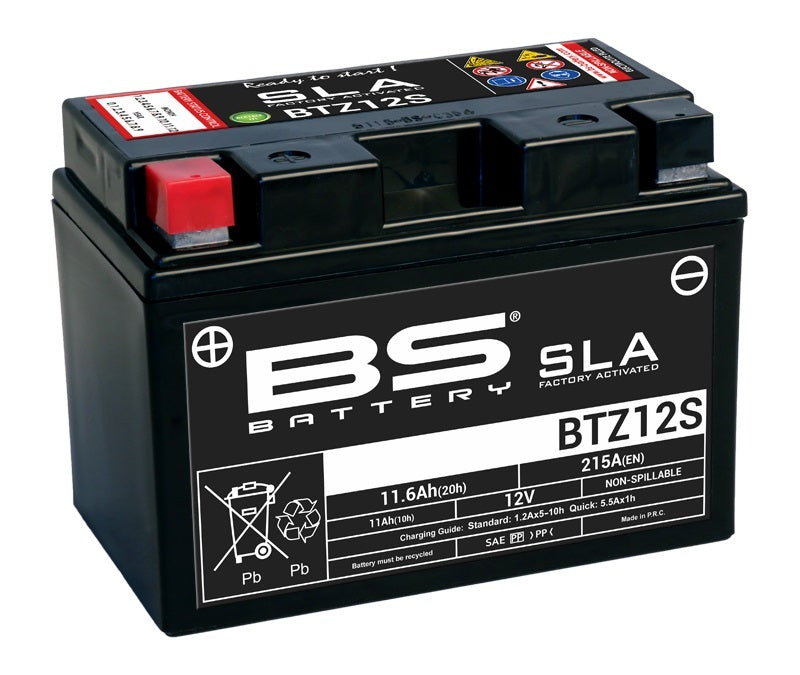 Honda Forza 750 [BS BATTERY] - Batterie sans entretien SLA activée en usine - BTZ12S