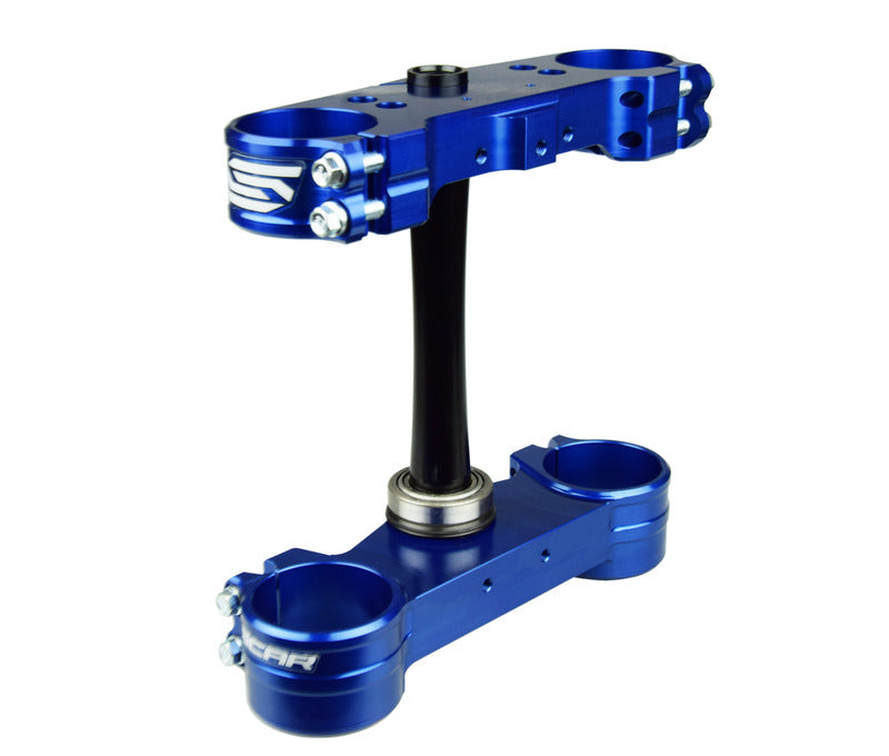 Husqvarna Te 449 A6 [SCAR] - Gabelbrücke OE Offset Blau