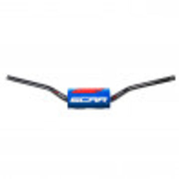 Ktm 520 Exc [SCAR] - guidon noir/pad bleu