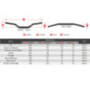Husqvarna Te 250 H8 [SCAR] - handlebar black/pad blue