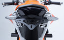 Ktm 1290 SUPER DUKE R ABS [2014-2016] - Support de plaque d'immatriculation incl. éclairage de plaque d'immatriculation
