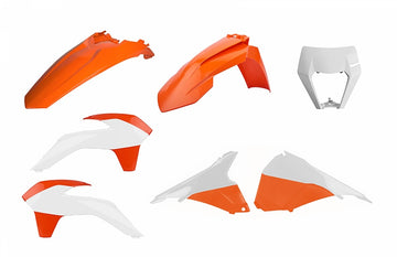 KTM 350 EXC-F Factory Edition [2015] - Enduro Restyling Plastik-Kit Originalfarbe KTM EXC