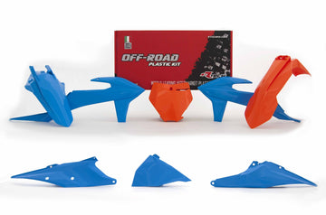 KTM 250 SX [2019-2022] - Plastik-Kit vintage blau/orange KTM SX/SX-F