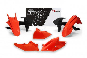 KTM 150 XC W [2017-2020] - Plastik-Kit Originalfarbe (2017) orange/schwarz KTM