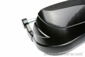 Suzuki Gsx800S [BARKBUSTERS] - Ensemble de protège-mains Storm à fixation par pince à point unique - Extrémité du guidon noir