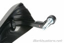 Suzuki GSX 800 S [BARKBUSTERS] - Ensemble de protège-mains Storm à fixation par pince à point unique - Extrémité du guidon noir