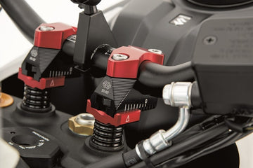 Ducati Hypermotard 1100 [GILLES] - Supports de guidon réglables 2DGT Noir - 0