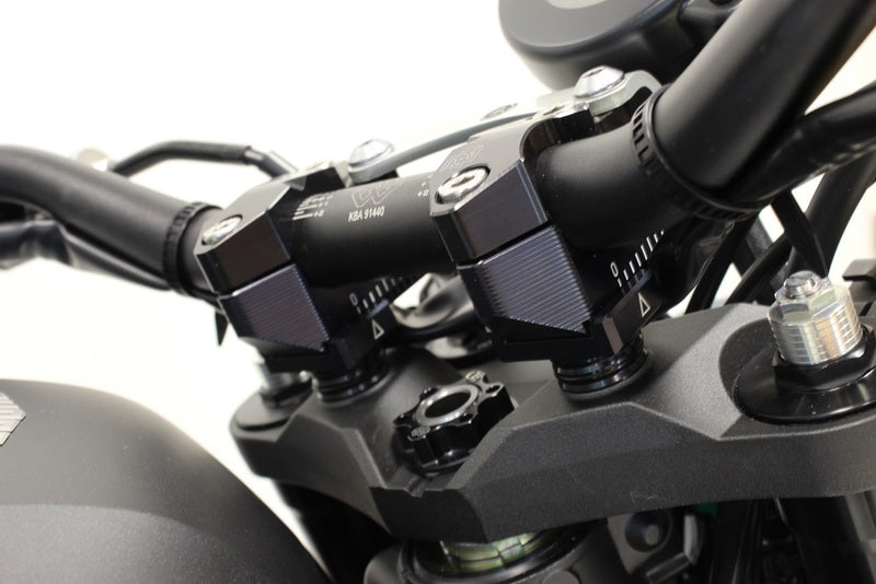 Honda Cb 650 R Neo Sports Cafe [GILLES] - 2DGT Verstellbare Lenkerhalterungen Schwarz Honda