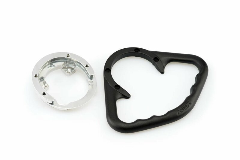 Kawasaki Z Electric [A-SIDER] - Black Edition Tank handle 4 screws black Kawasaki