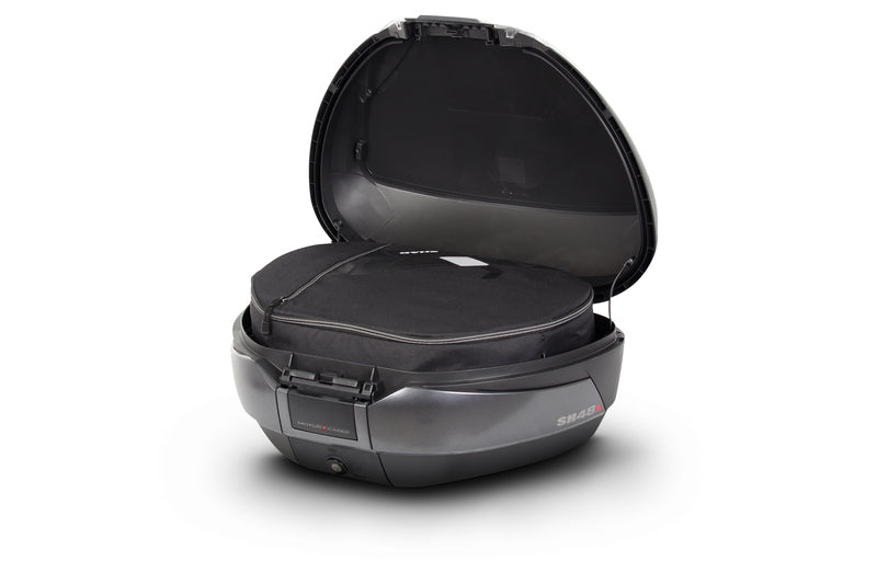 Kymco Agility 125 [SHAD] - SH48 DG Top Case + Backrest Dark Gray