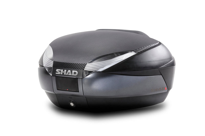 Kymco Agility 125 [SHAD] - SH48 DG Top Case + Backrest Dark Gray