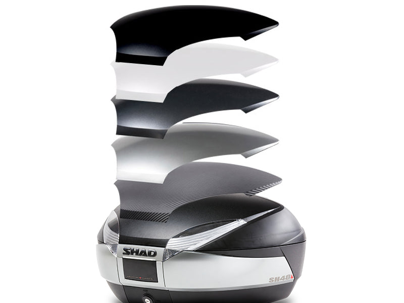 Honda Z 125 [SHAD] - SH48 Nouveau top case en titane