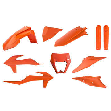 KTM 250 EXC TPI [2020-2023] - Plastik-Kit Orange KTM