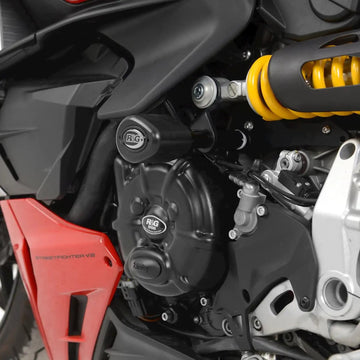 Ducati Panigale V2 Bayliss [2022] - Aero Crash Pads Black Ducati Panigale V2