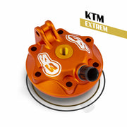 KTM 300 EXC [2014-2016] - Culasse Extreme Enduro & Kit Insert Basse Compression Orange KTM