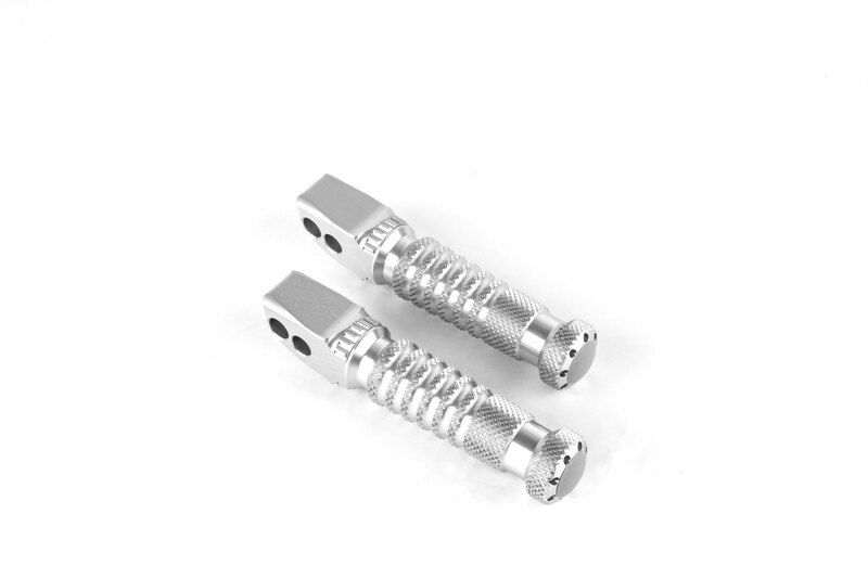 Ducati Scrambler 800 [GILLES] - TOOLING Repose-pieds passager sport argent Ducati