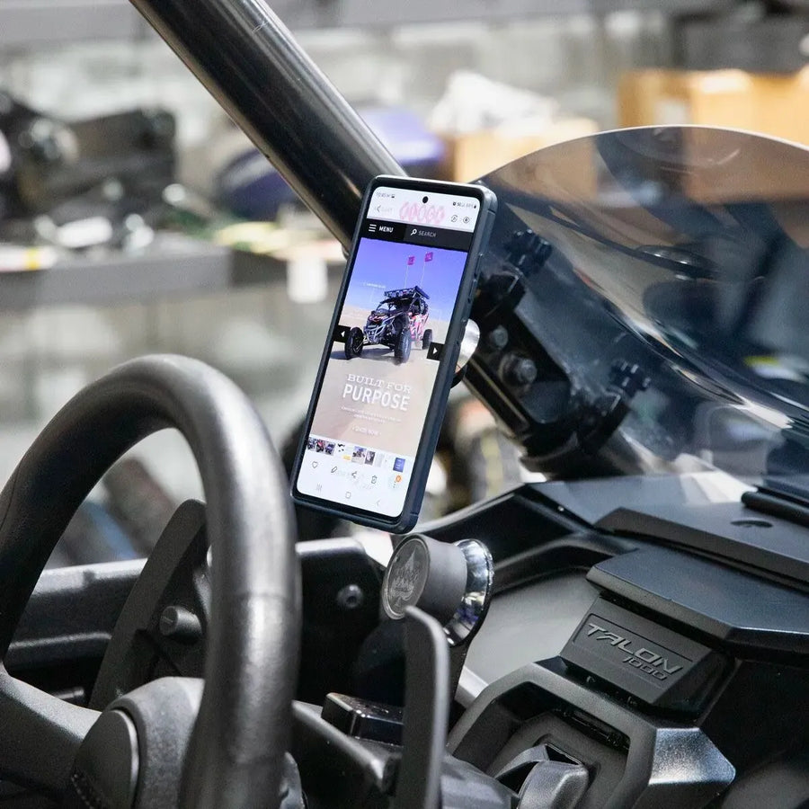 cf moto 800 [KLOCK WERKS] – Support téléphone portable Roll Cage